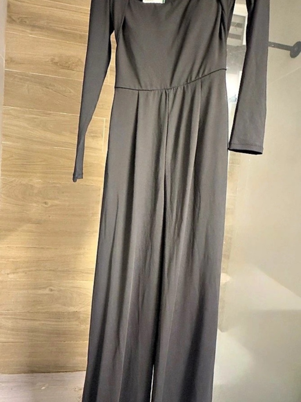 Halara Jumpsuit Long Sleeve Black Size XS NWT